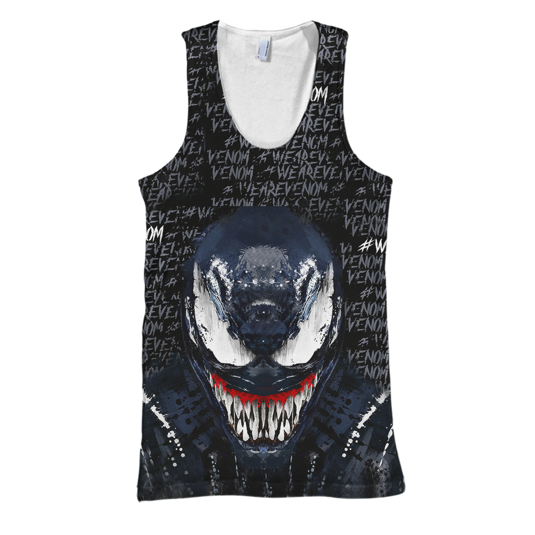 Unifinz MV Venom T-shirt We Are Venom Black & Blue 3D Print T-shirt MV Venom Hoodie Sweater Tank 2026