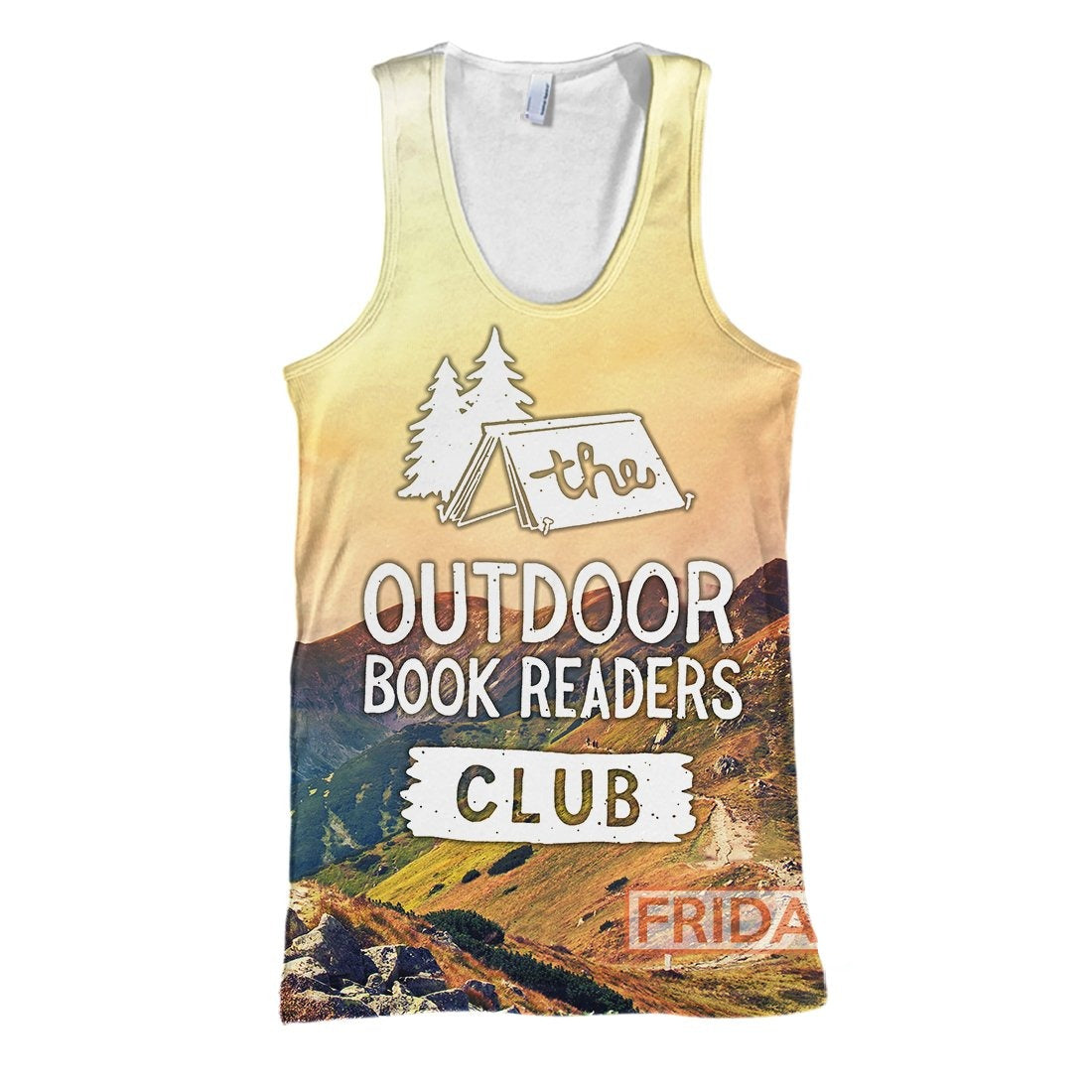 Unifinz Camping Hoodie The Outdoor Book Readers Club Camping 3D Print Hoodie Amazing Camping T-shirt Tank Sweater 2024