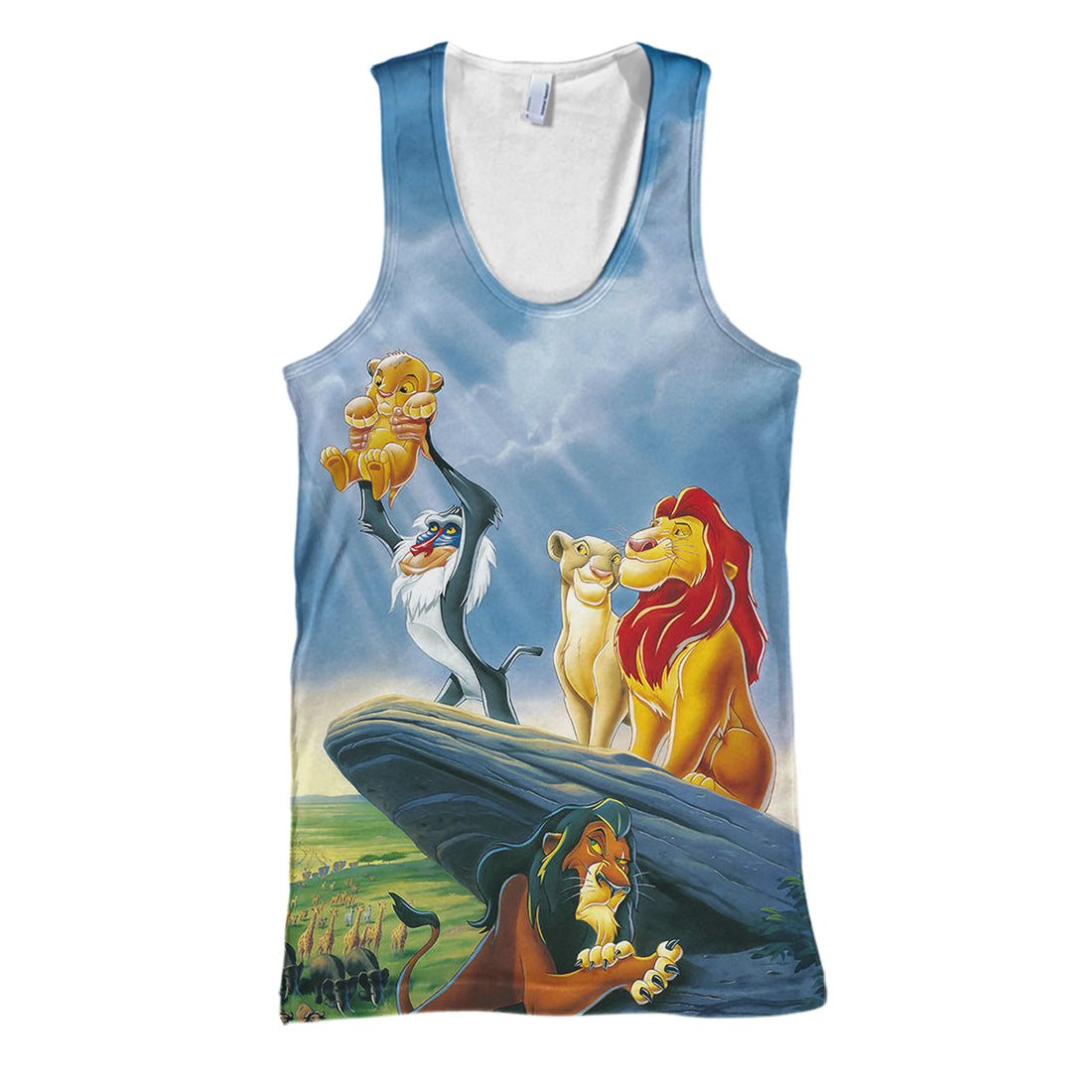 Unifinz DN LK Hoodie The Lion King 3D Print T-shirt Awesome DN LK Shirt Sweater Tank 2026