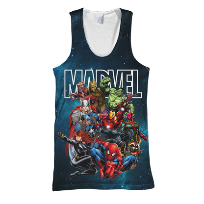 Unifinz MV Hoodie Marvel Avengers Guardians of The Galaxy Team 3D Print T-shirt MV Shirt Sweater Tank 2026