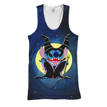 Unifinz DN Stitch T-shirt 3D Print Stitch Villain T-shirt Amazing DN Stitch Hoodie Sweater Tank 2022