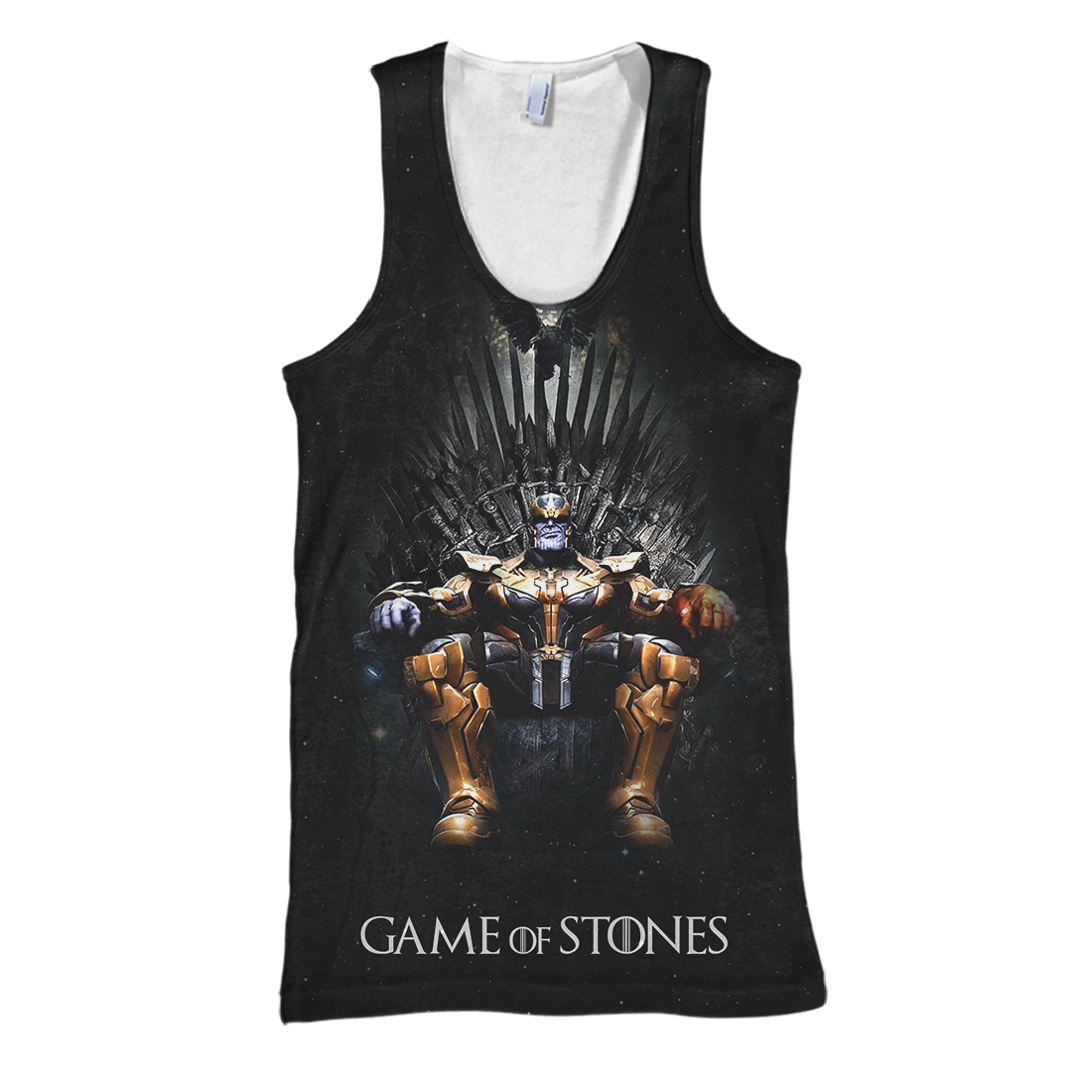 Unifinz MV TN Hoodie Thanos - Game Of Stones 3D Print T-shirt MV TN Shirt Sweater Tank 2026