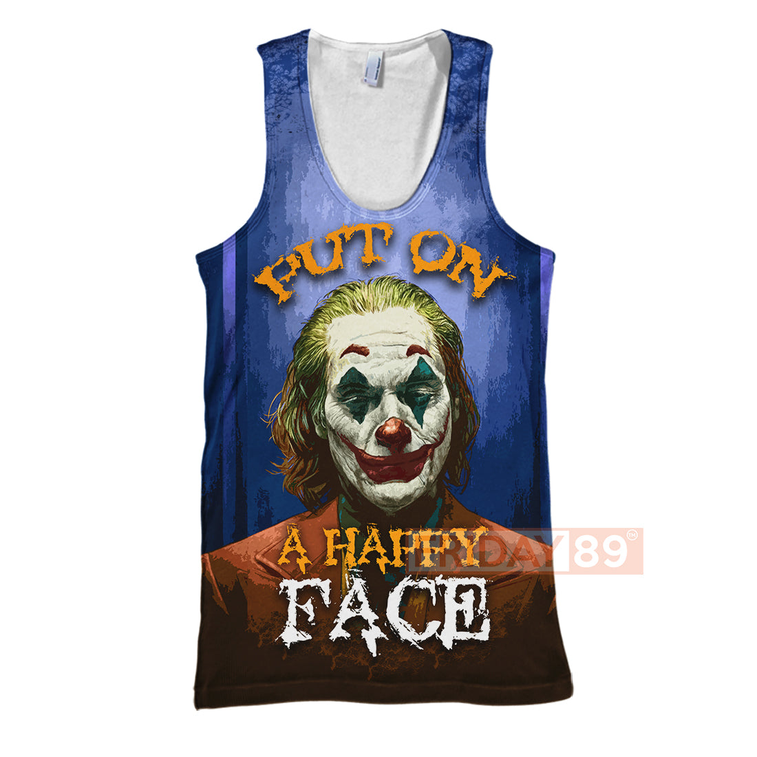 Unifinz DC Joker T-shirt A Happy Face - Why So Serious T-shirt Cool DC Joker Hoodie Sweater Tank 2026