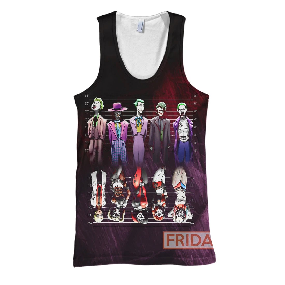 Unifinz DC Hoodie Joker and Harley Quinn T-shirt Amazing High Quality DC Shirt Sweater Tank 2024