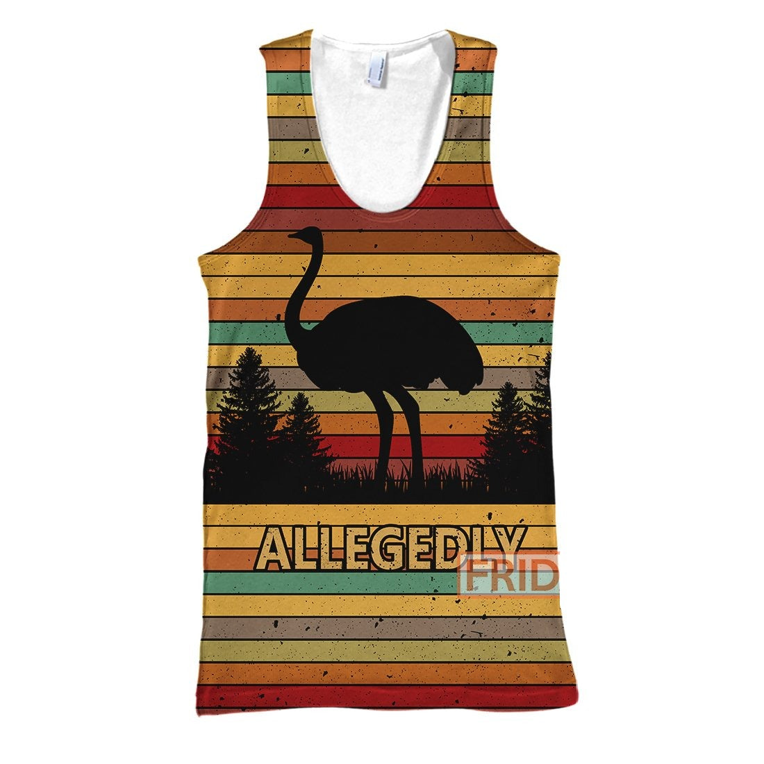 Unifinz Ostrich Hoodie Funny Allegedly Ostrich Sherlock.H T-shirt Awesome Ostrich Shirt Sweater Tank 2024