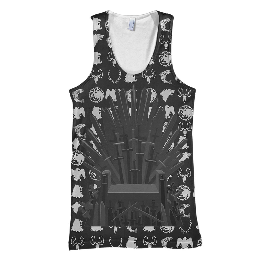 Unifinz GOT T-shirt Game Of Thrones Logo 3D Print T-shirt Awesome GOT Hoodie Sweater Tank 2026