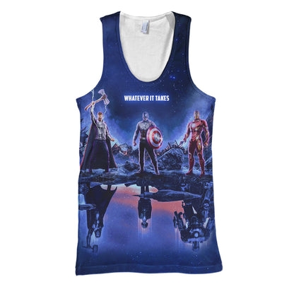 Unifinz MV T-shirt Whatever It Takes 3D Print T-shirt Awesome MV Hoodie Sweater Tank 2026