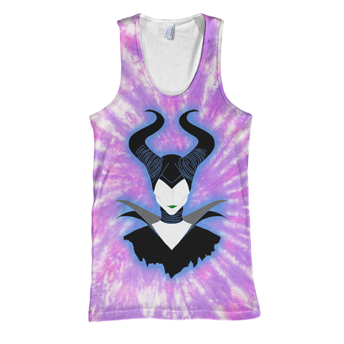 Unifinz DN Maleficent T-shirt 3D Print Maleficent Tie Dye T-shirt DN Maleficent Hoodie Sweater Tank 2024