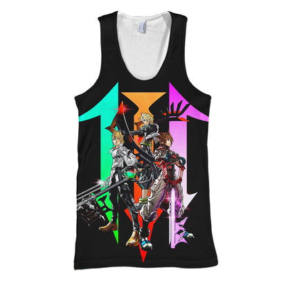 Unifinz Kingdom Hearts T-shirt 3D Print Kingdom Hearts T-shirt Kingdom Hearts Hoodie Sweater Tank 2026