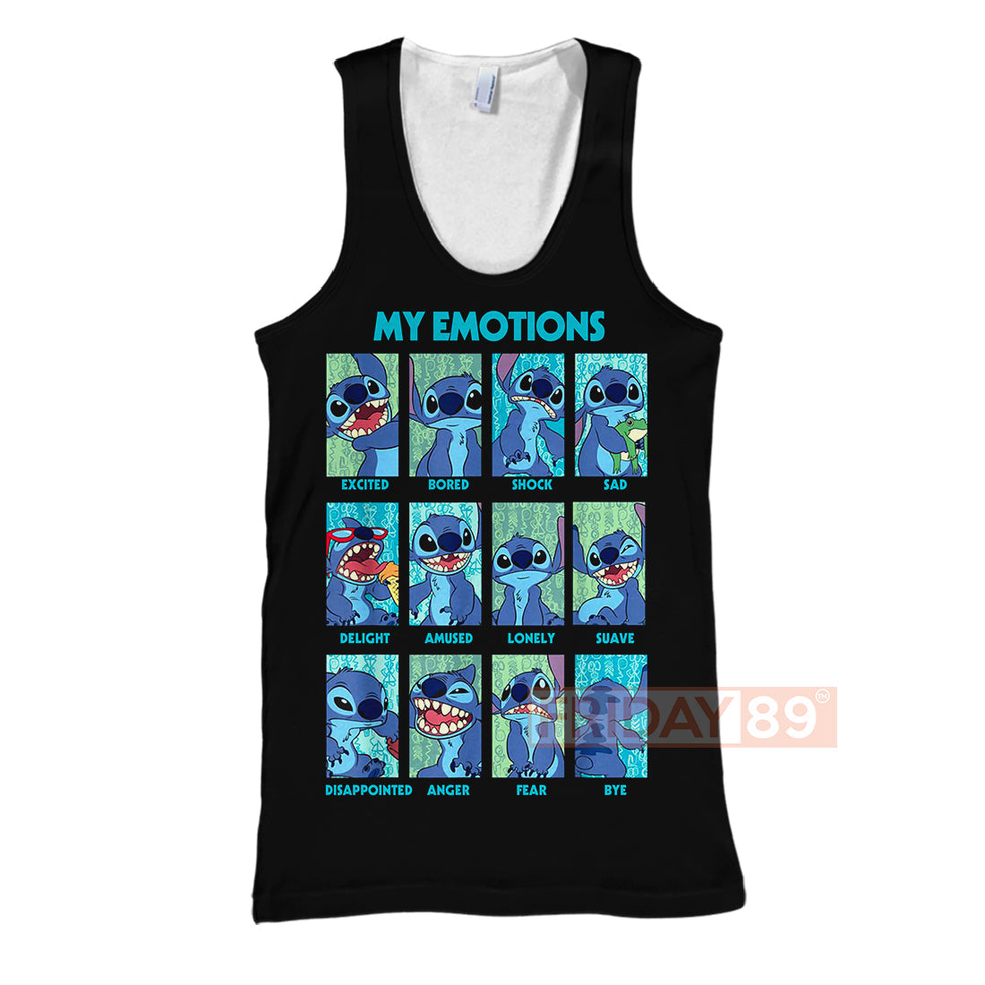 Unifinz DN Stitch T-shirt Stitch Emotions Hoodie I Don't Feel Like Being An Adult Today Stitch T Shirt Cute DN Stitch Hoodie Sweater Tank 2026