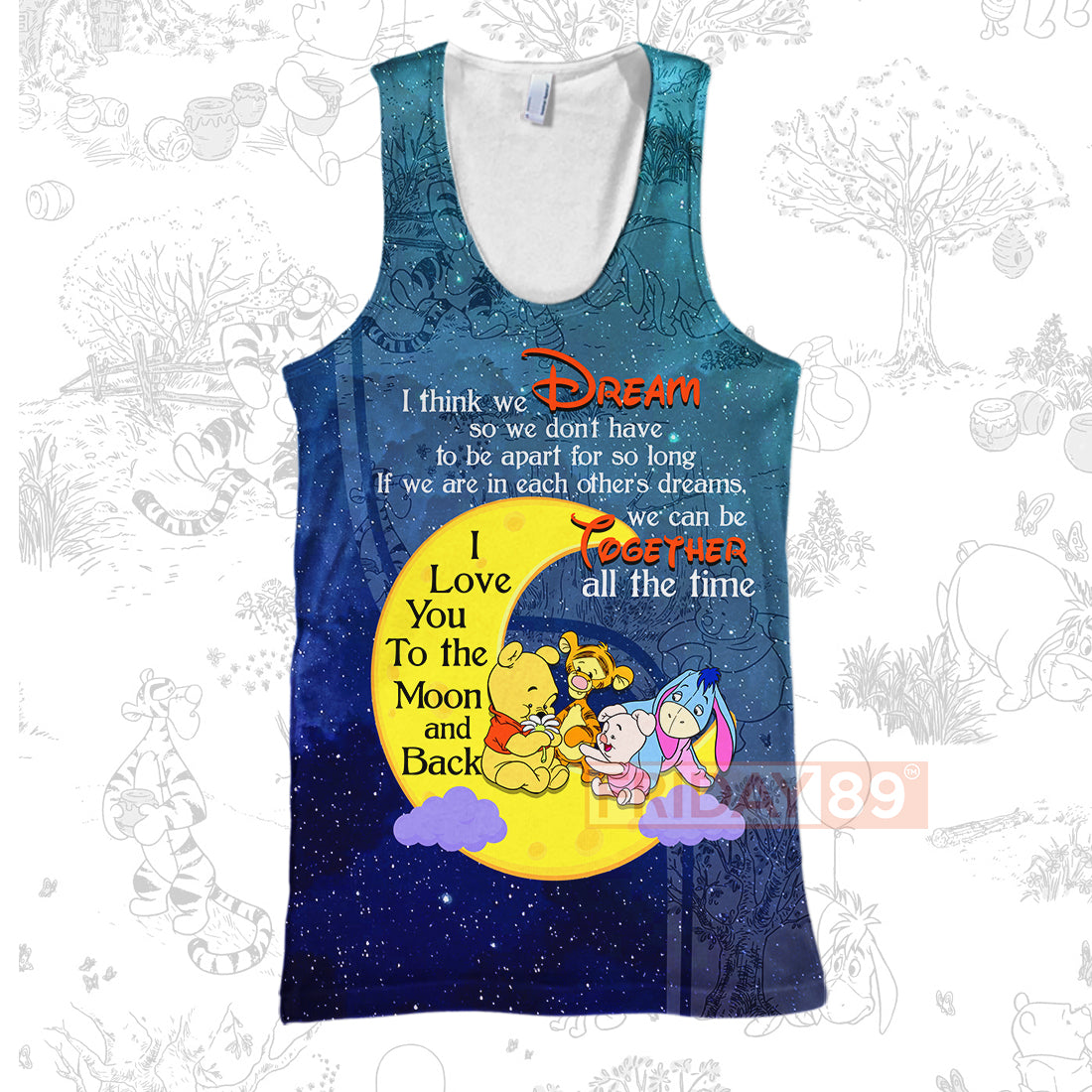 Unifinz DN T-shirt WTP I Think We Dream T-shirt Cute High Quality DN WTP Hoodie Sweater Tank 2024