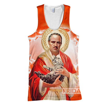 Unifinz God-father Hoodie Vito Corleone The Saint God-father T-shirt Amazing God-father Hoodie Sweater Tank 2024