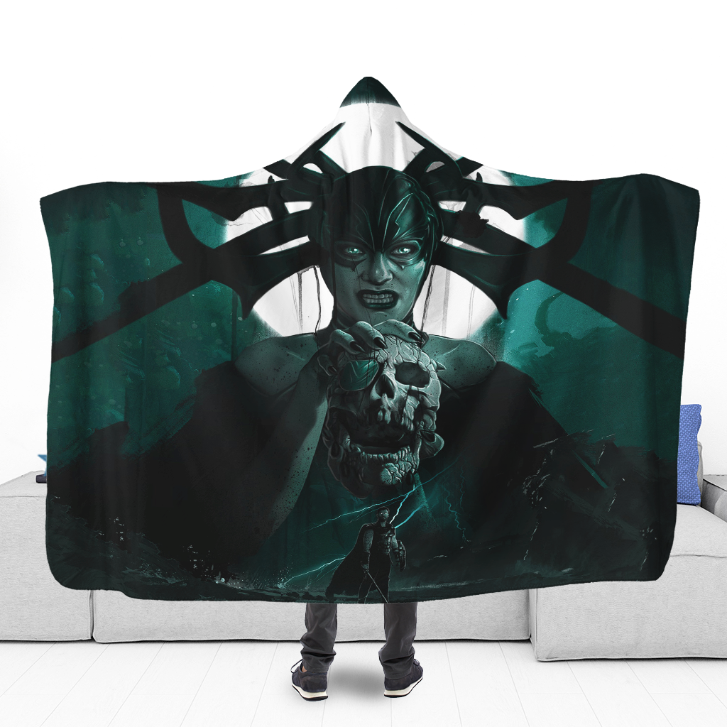 Unifinz MV Blanket Goddess of Death Hooded Blanket Amazing MV Blanket 2022