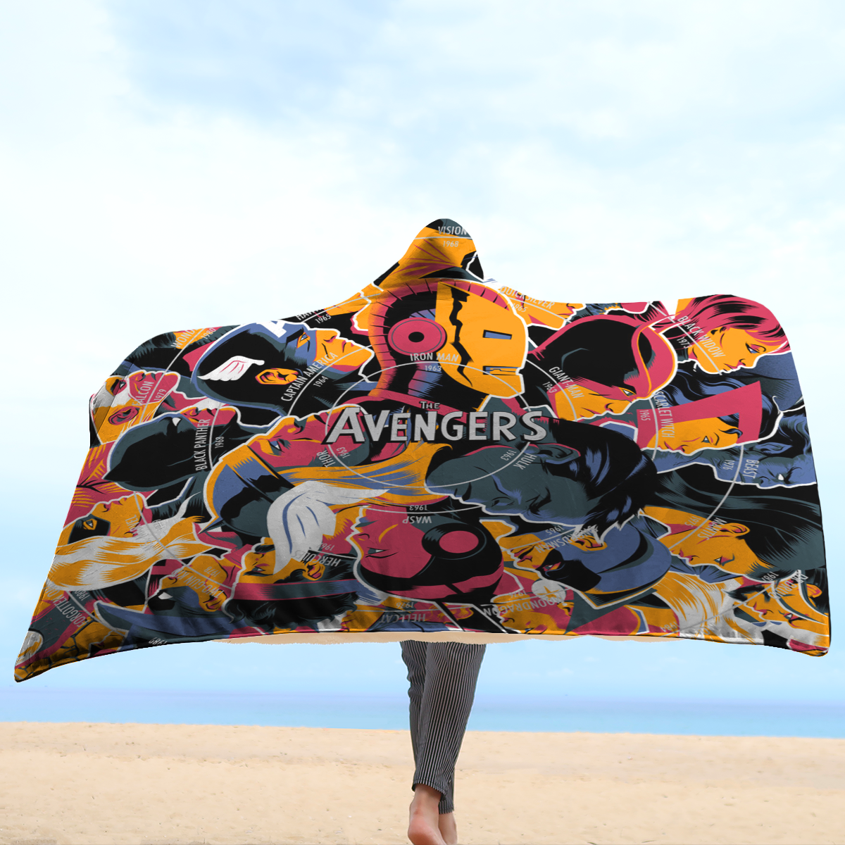 Unifinz MV TA Blanket TA Characters Hooded Blanket Amazing MV TA Blanket 2022