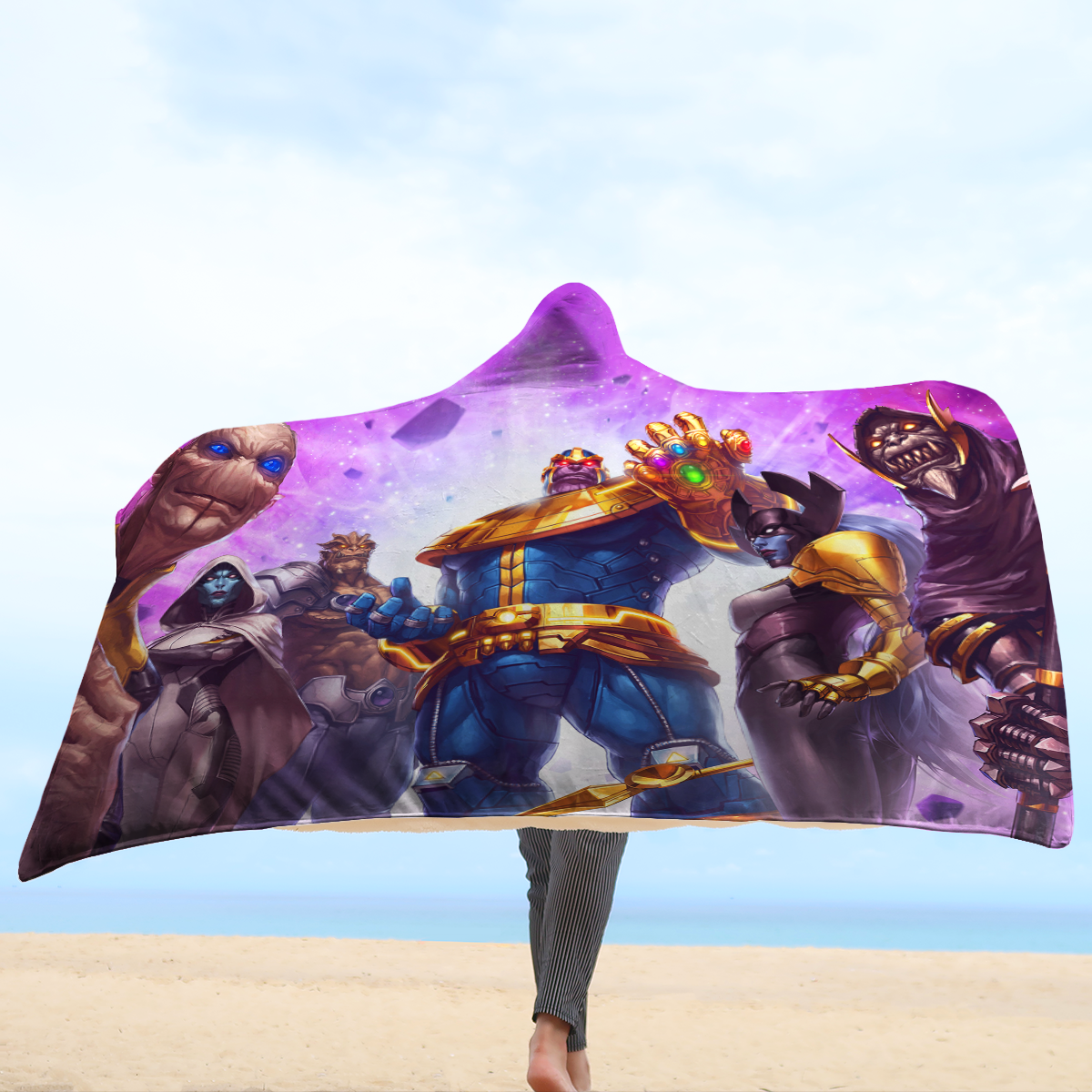 Unifinz MV TN Blanket TN And Childs Hooded Blanket Awesome MV TN Blanket 2022