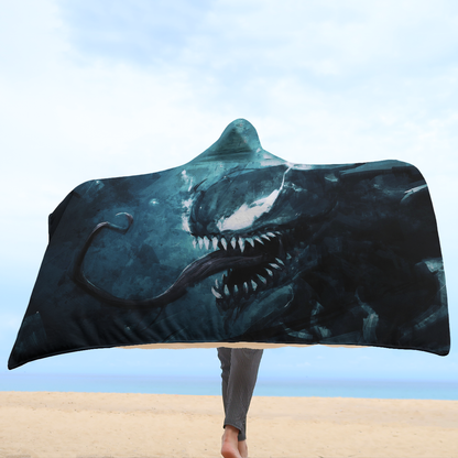 Unifinz MV Venom Blanket Venom Hooded Blanket Amazing MV Venom Blanket 2022