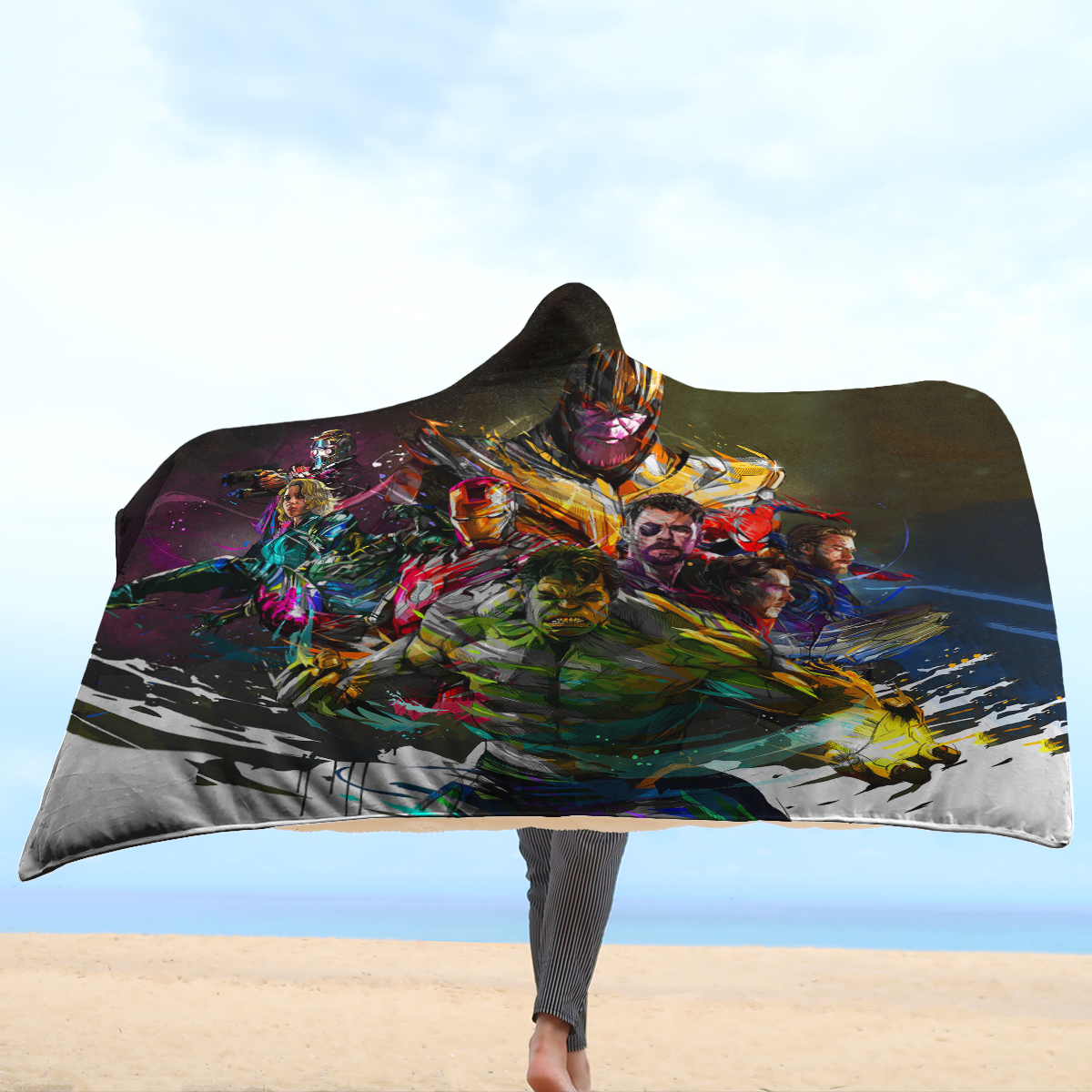 Unifinz MV Blanket IW Colorful Hooded Blanket Amazing MV Blanket 2022