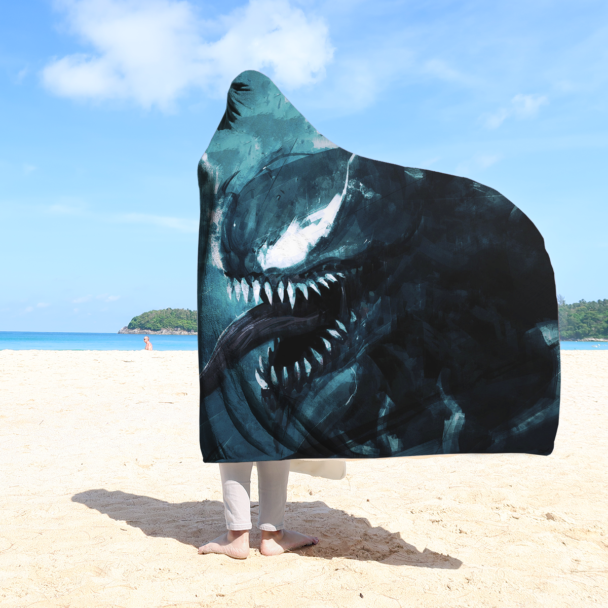 Unifinz MV Venom Blanket Venom Hooded Blanket Amazing MV Venom Blanket 2022