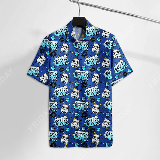 SW Trooper Blue Hawaii Tshirt