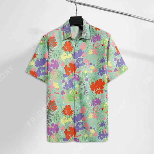 Pokemon Hawaiian Shirt Kecleon Pokemon Green Hawaii Aloha Shirt Pokemon Hawaii Shirt