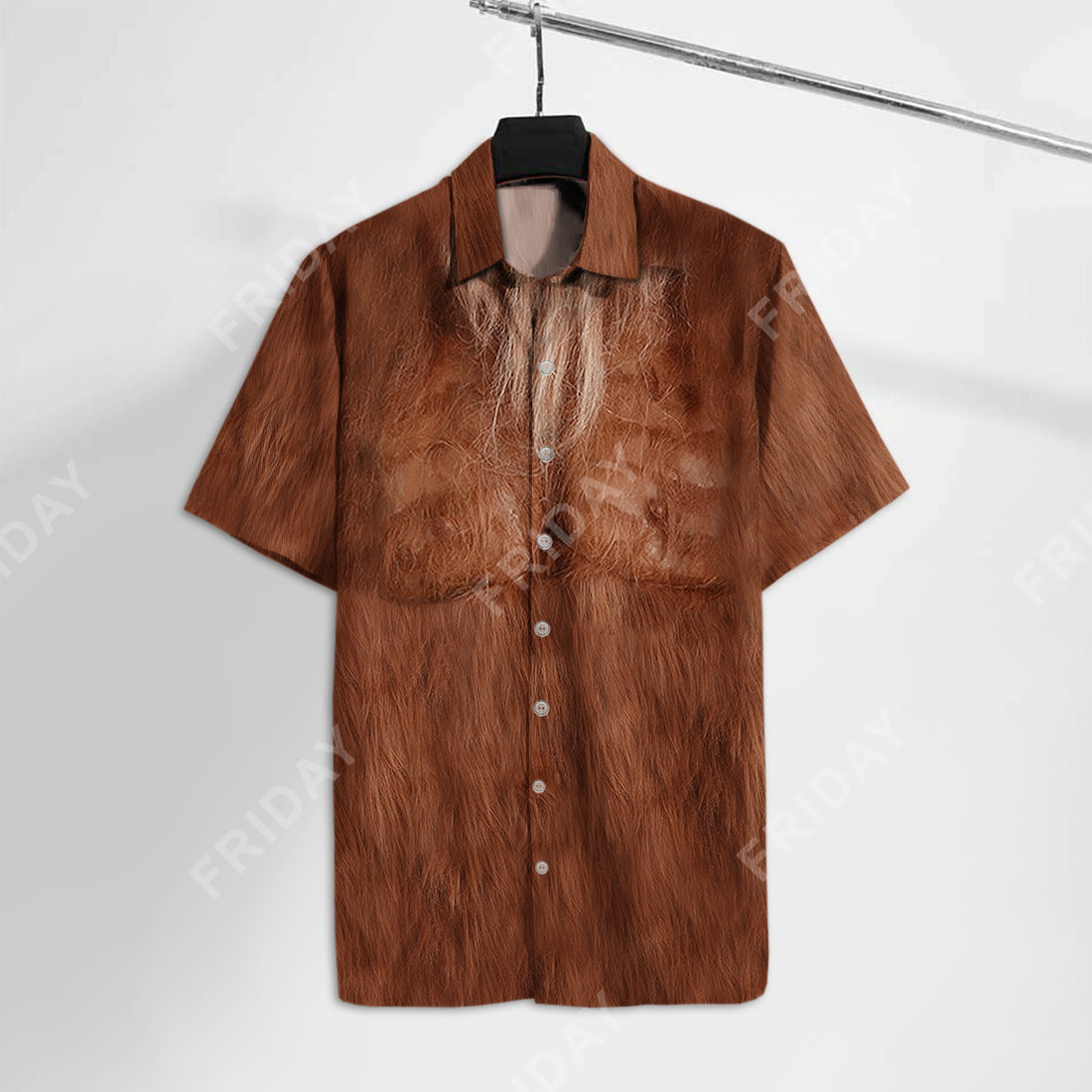 Unifinz Bigfoot Hawaiian Shirt Bigfoot Costume Hawaii Shirt Bigfoot Aloha Shirt 2023