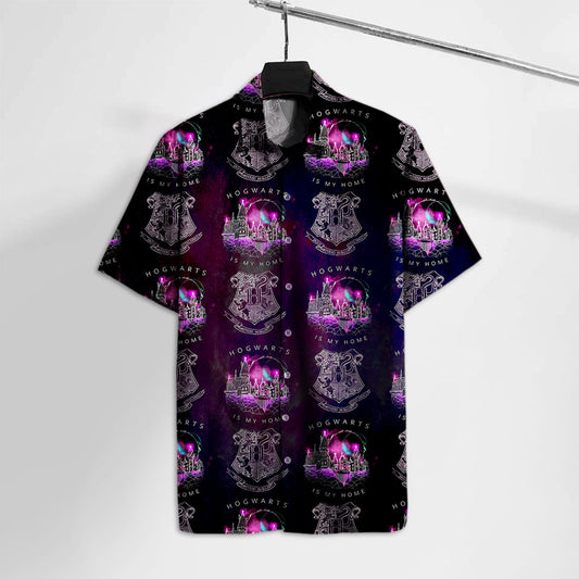 Unifinz HP Hawaiian Shirt HW Is My Home Geometric Hawaii Tshirt Cool Amazing HP Aloha Shirt 2022