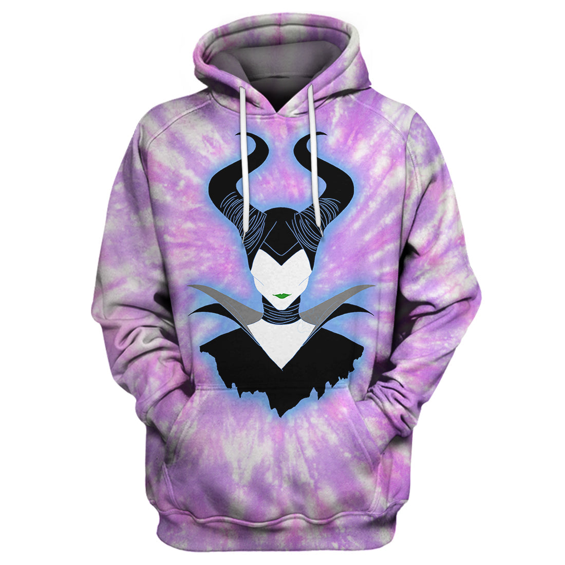 Unifinz DN Maleficent T-shirt 3D Print Maleficent Tie Dye T-shirt DN Maleficent Hoodie Sweater Tank 2022