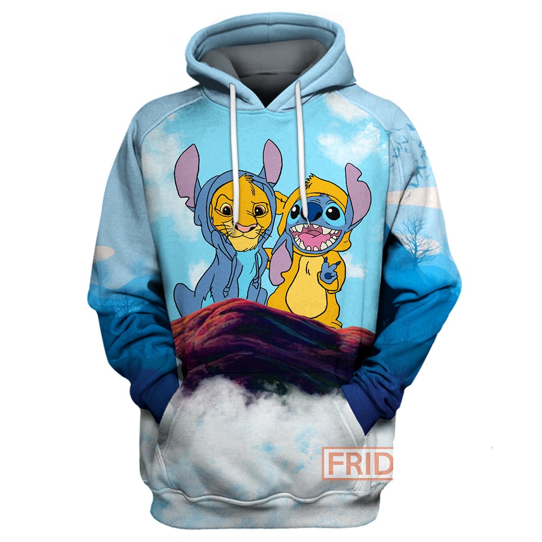 Unifinz DN Stitch LK T-shirt Stitch And Simba T-shirt DN Stitch LK Hoodie Sweater Tank 2022