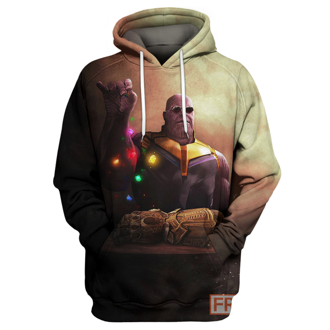 Unifinz MV Thanos Hoodie ThaBae Infinity Stones T-shirt Amazing MV Thanos Shirt Sweater Tank 2022