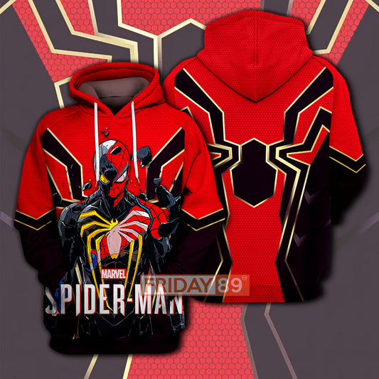 Unifinz MV SM HOODIE SM SPIDER RED IN BLACK 3D PRINT HOODIE COOL HIGH QUALITY MV SM SHIRT SWEATER TANK 2022