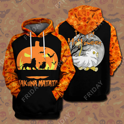 Unifinz DN LK T-shirt Hakuna Matata Happy Halloween T-shirt Awesome DN LK Hoodie Sweater Tank DN Halloween Hoodie Shirt 2022