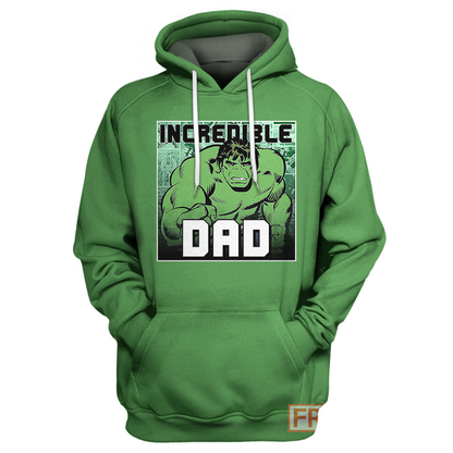 Unifinz MV Hulk Hoodie TH Shirt - Incredible Dad T-shirt High Quality MV Hulk Shirt Sweater Tank 2022