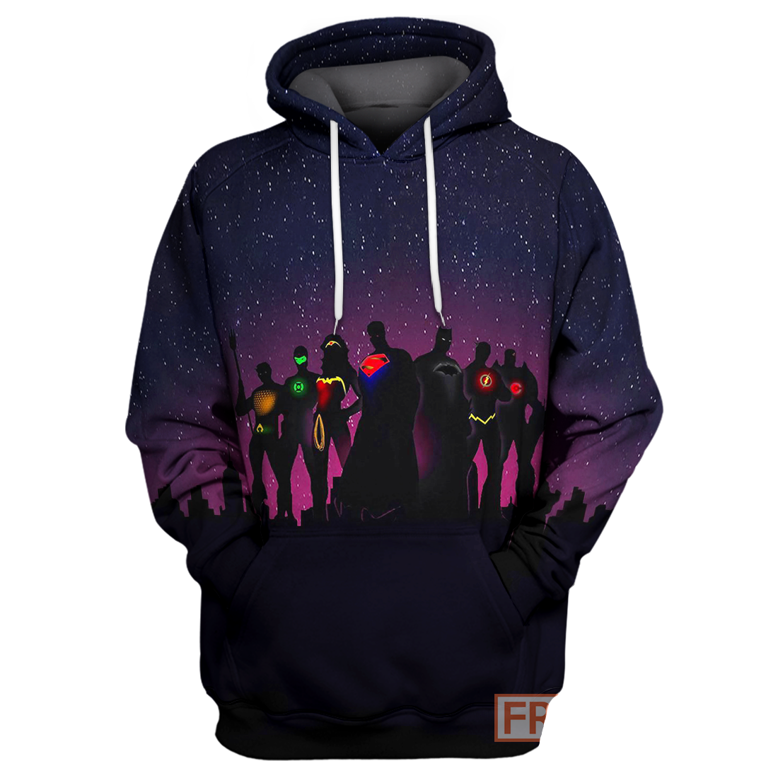 Unifinz DC Hoodie Heroes JL Galaxy T-shirt Amazing DC Shirt Sweater Tank 2022