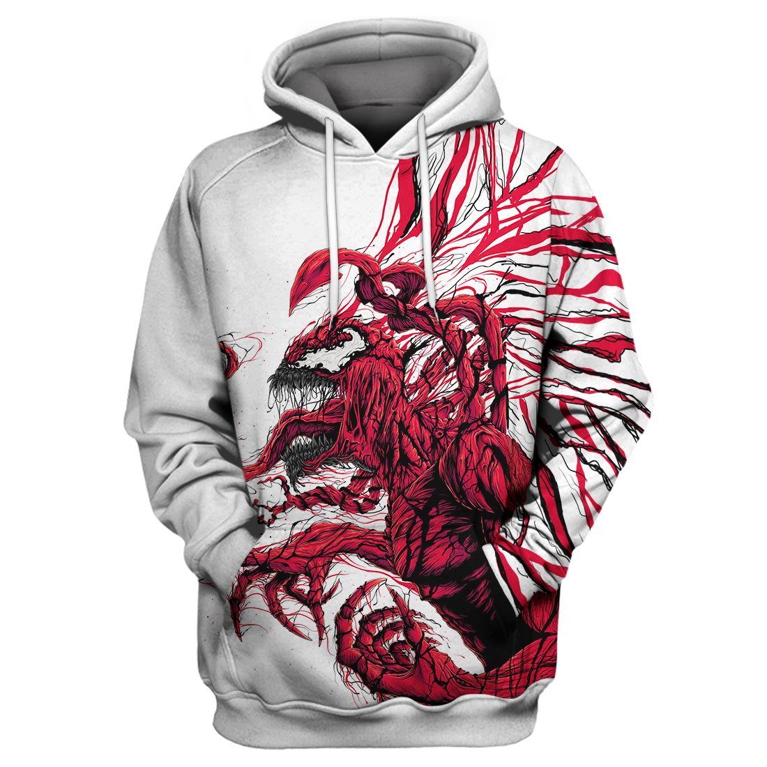 Unifinz Carnage Venom Shirt Venom Carnage Tee Red White Hoodie MV Venom Hoodie Sweater Tank 2022