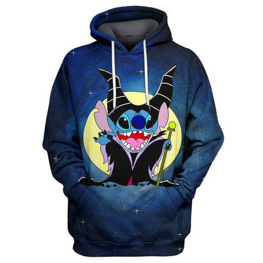 Unifinz DN Stitch T-shirt 3D Print Stitch Villain T-shirt Amazing DN Stitch Hoodie Sweater Tank 2022