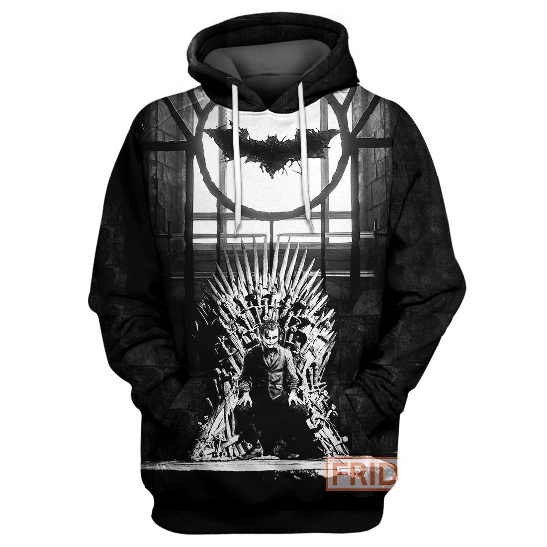 Unifinz DC GOT T-shirt 3D Print Gotham Thrones T-shirt Amazing DC GOT Hoodie Sweater Tank 2022