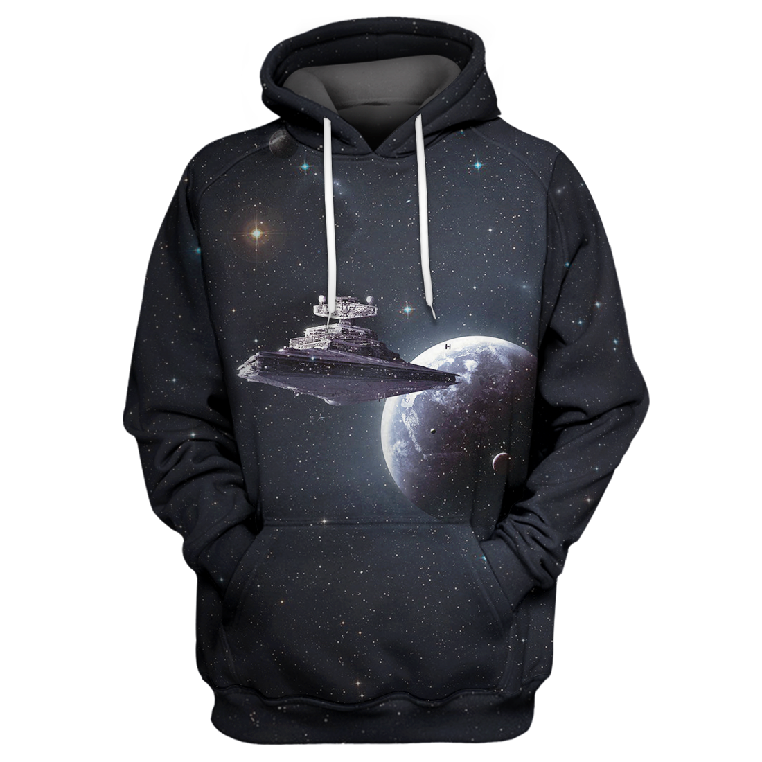 Unifinz SW T-shirt Spaceship Galaxy 3D Print T-shirt SW Hoodie Sweater Tank 2022