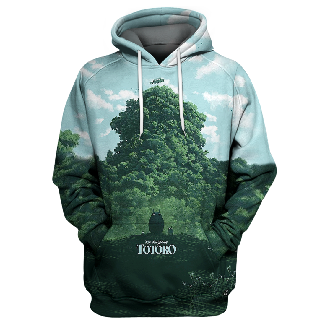 Unifinz My Neighbor Totoro Hoodie My Neighbor Totoro 3D Print T-shirt My Neighbor Totoro Shirt Sweater Tank 2022