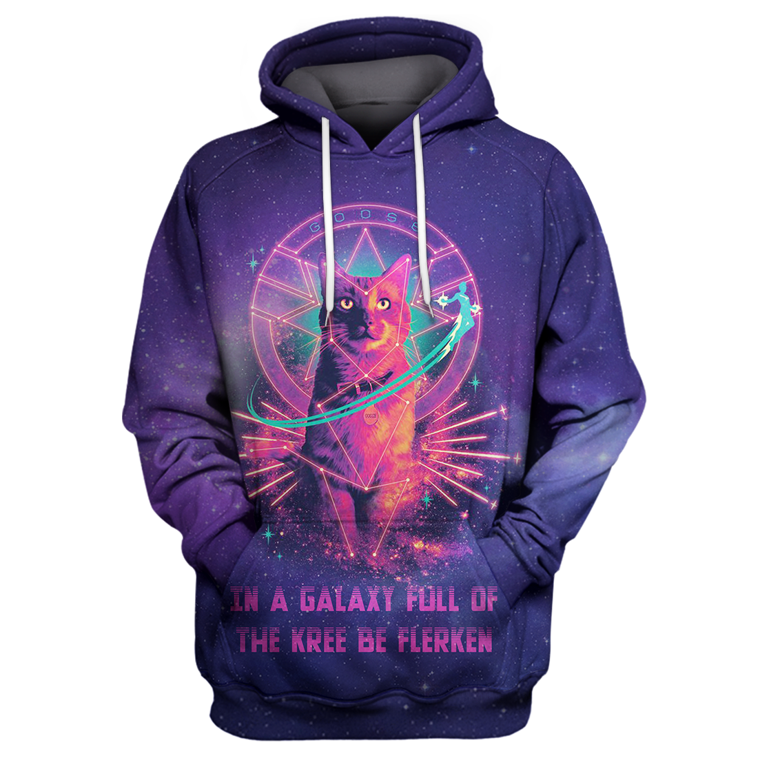 Unifinz MV Hoodie In The Galaxy Full Of The Kree Be Flerken 3D Print T-shirt Awesome MV Hoodie Sweater Tank 2022