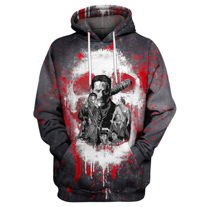 Unifinz The Walking Dead Hoodie The Walking Dead 3D Print T-shirt Amazing The Walking Dead Shirt Sweater Tank 2022