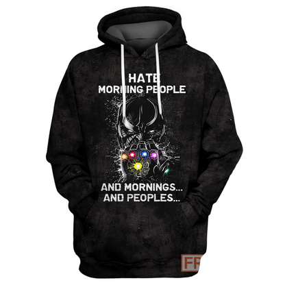Unifinz MV Hoodie TN Shirt - I Hate Morning People T-shirt MV Shirt Sweatshirt Tank 2022
