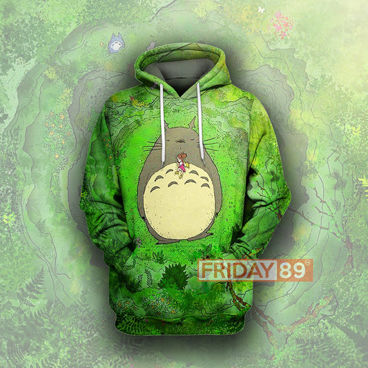 Unifinz GB Hoodie GB Green Totoro Anime T-shirt Awesomr High Quality GB Totoro Shirt Sweater Tank 2022