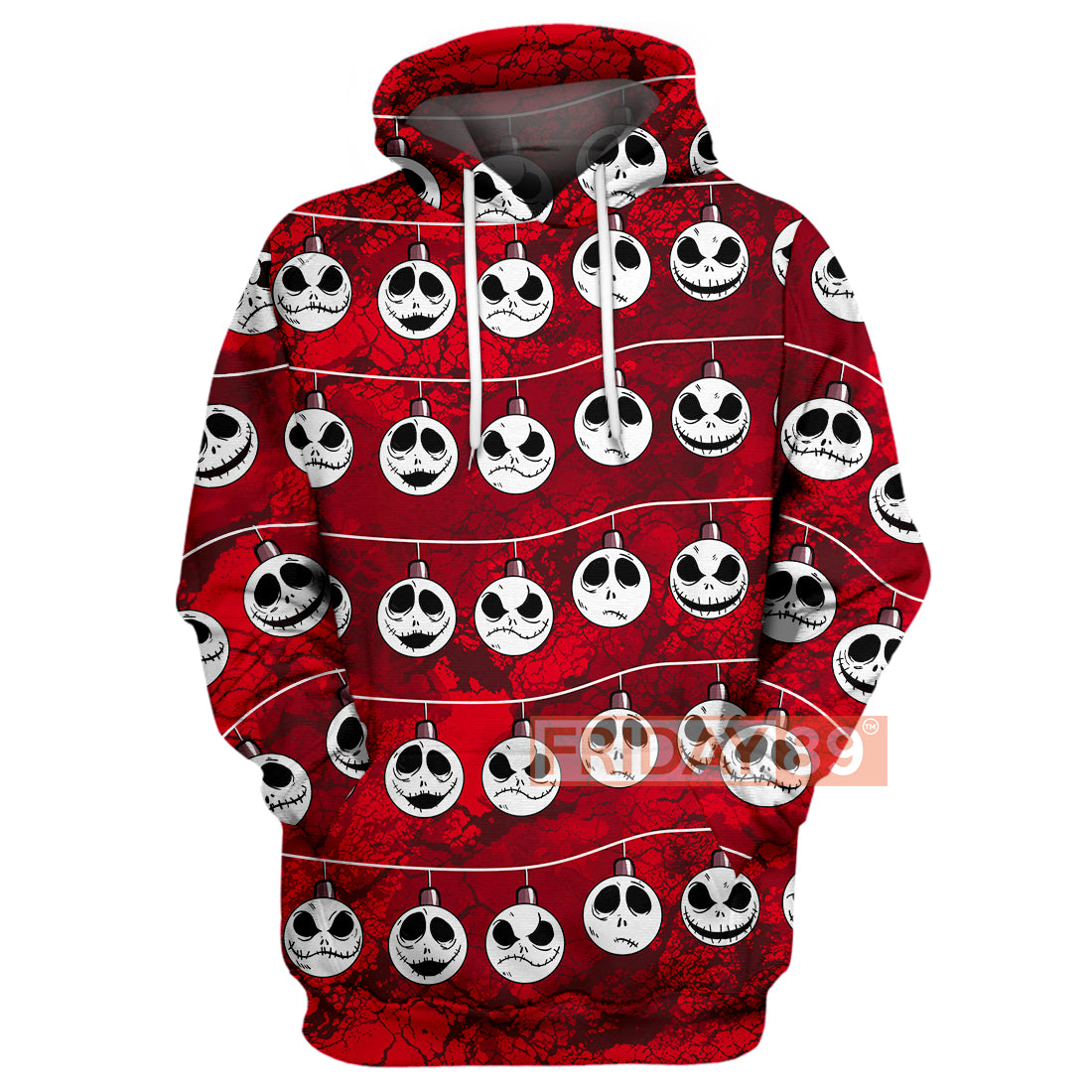 Unifinz TNBC Hoodie The Nightmare Faces - Jack Christmas T-shirt TNBC Shirt Sweater Tank 2022