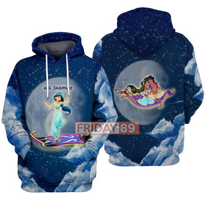 Unifinz DN Aladdin T-shirt Aladdin 3D Print T-shirt High Quality DN Aladdin Hoodie Sweater Tank 2022