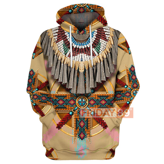 Unifinz Native America T-shirt Native American Culture Pattern T-shirt Awesome Native America Shirt Sweater Tank 2022