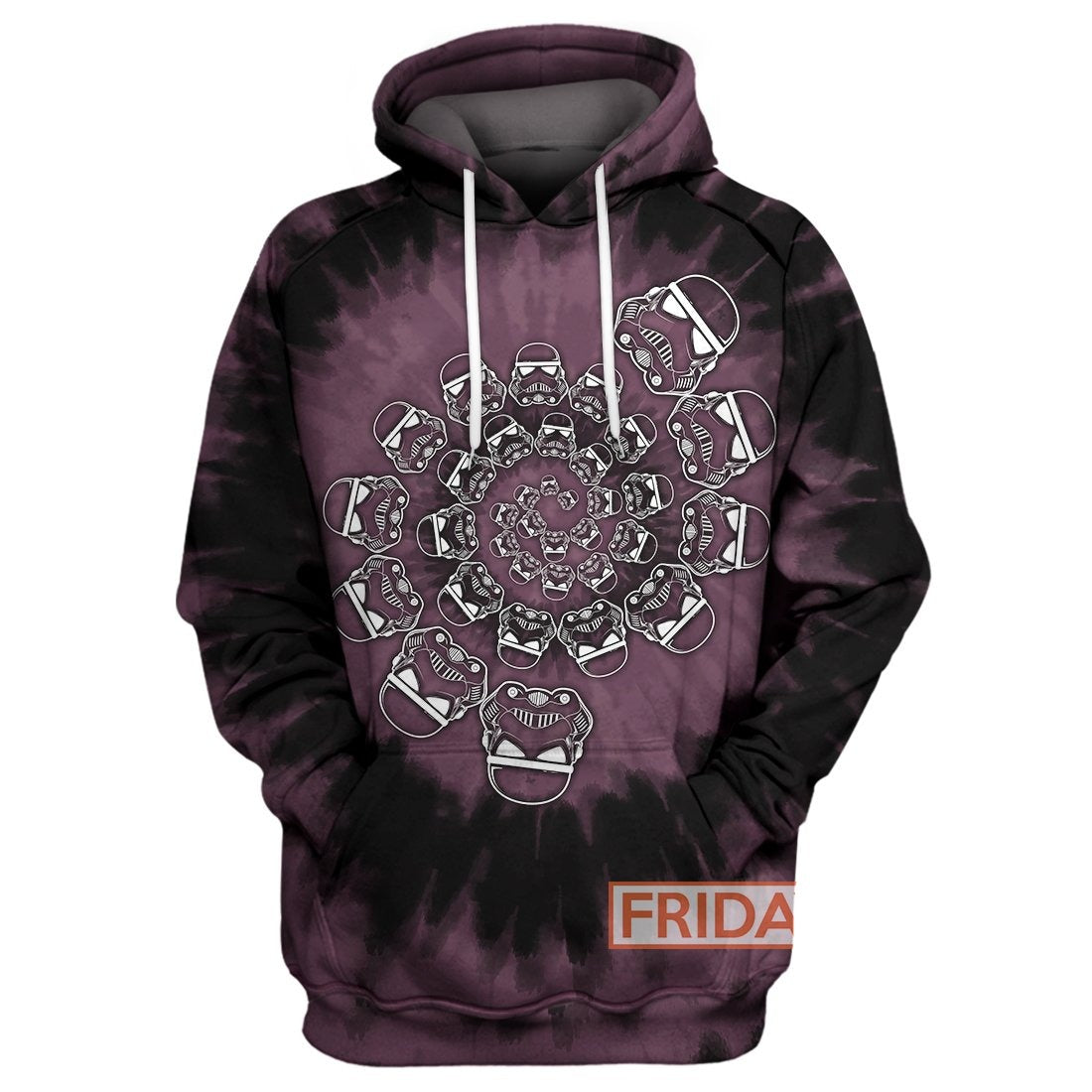 Unifinz SW T-shirt Stormtrooper Circle Tie dye T-shirt Cool High Quality SW Hoodie Sweater Tank 2022