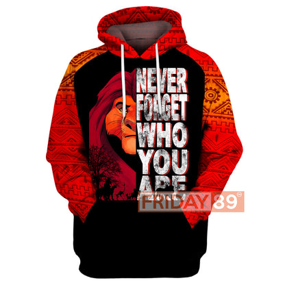 Unifinz DN LK T-shirt Never Forget Who You Are 3D Print T-shirt Awesome DN LK Hoodie Sweater Tank 2022