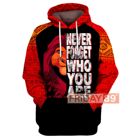 Unifinz DN LK T-shirt Never Forget Who You Are 3D Print T-shirt Awesome DN LK Hoodie Sweater Tank 2022