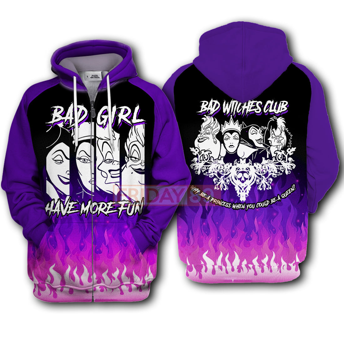 Unifinz DN Villain T-shirt Bad Girl Have More Fun T-shirt Cool High Quality DN Villain Hoodie Sweater Tank 2023