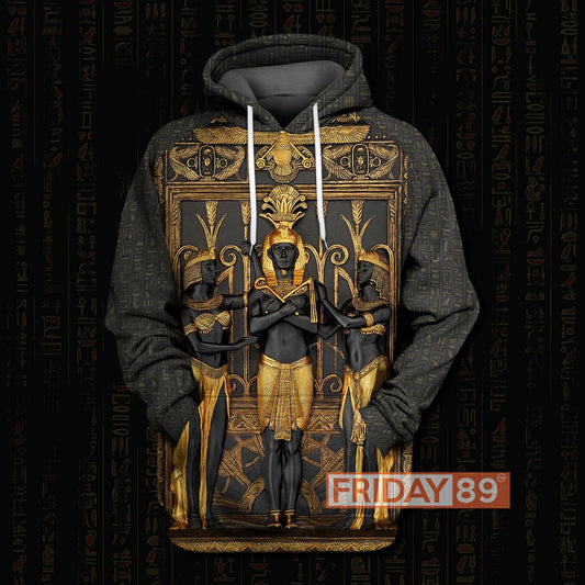 Ancient Egypt Pharaoh 3D Print Hoodie T-shirt